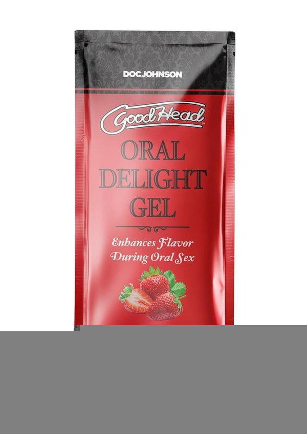 Goodhead Oral Delight Gel .24oz Bulk (48 Pieces) - Strawberry