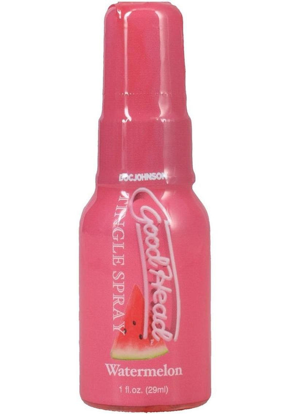Goodhead Pussy Pleasure Party Kit Vibrating Tongue Ring and Watermelon Tingle Spray