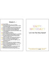 Greeting Card - Drink If... Card Game