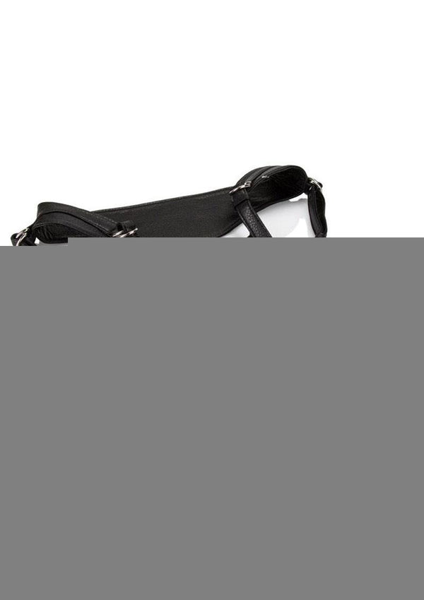 Her Royal Harness The Queen Adjustable Harness - Black