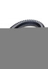 Hosed Ribbed Hose - 19in Long - Black
