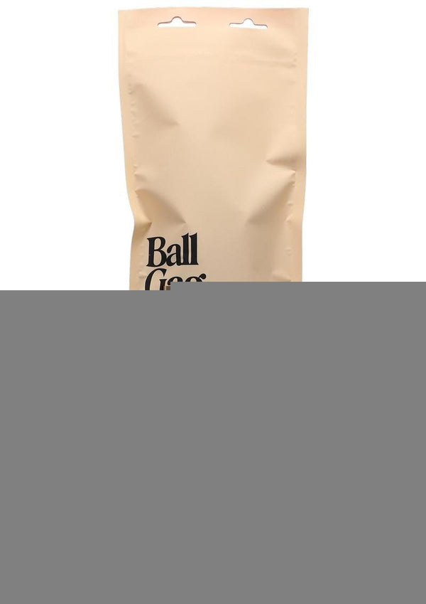 In A Bag Vegan Leather Ball Gag - Black