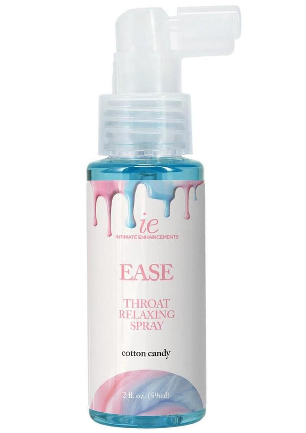 Intimate Enhancements Ease Throat Relaxing Spray 2oz - Cotton Candy