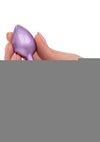 Jewel Amethyst Heart Anal Plug