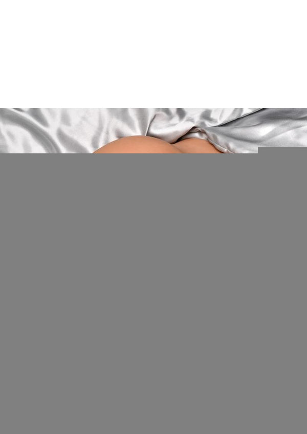 Jock Vibrating and Squeezing Male Masturbator with Posable Dildo