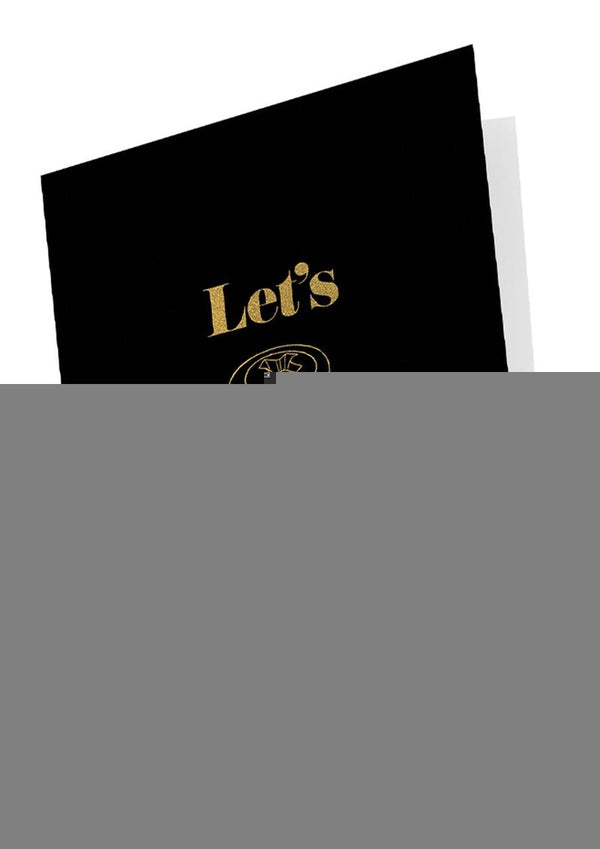 Kama Sutra Naughty Notes Let's Screw Greeting Card