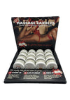 Naughty Massage Candle Xms 1.7oz 16/Disp