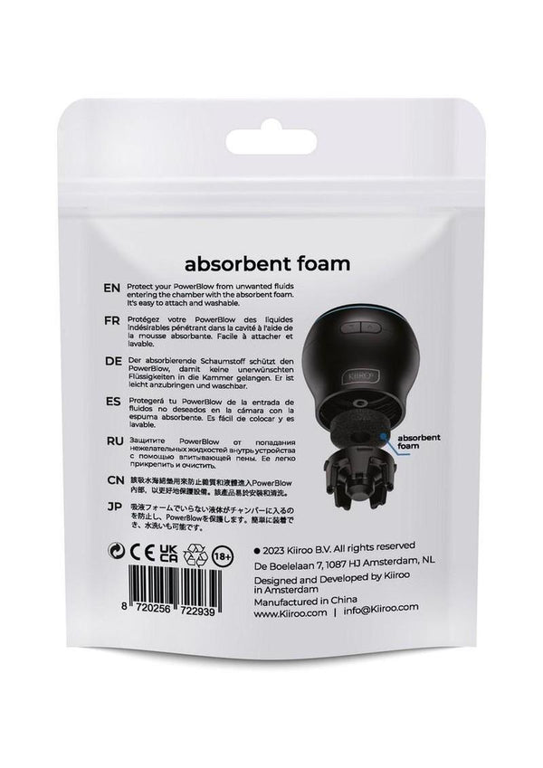 Kiiroo Powerblow Absorbent Foam - 5 Pack