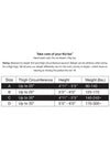 Kixies Ginny Sheer with Back Seamed Thigh Highs - Size A