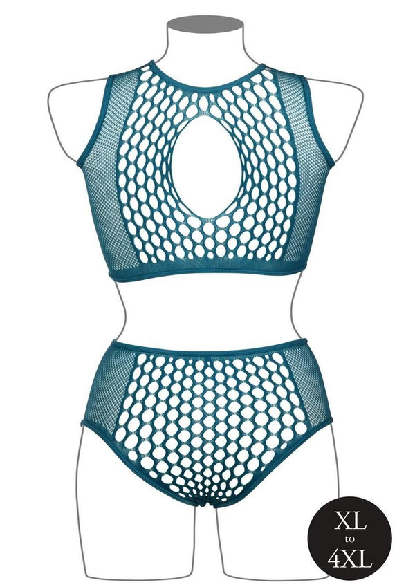 Le Desir Duo Net Key Hole Bra