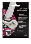 Leather Ball Spreader Cock Ring