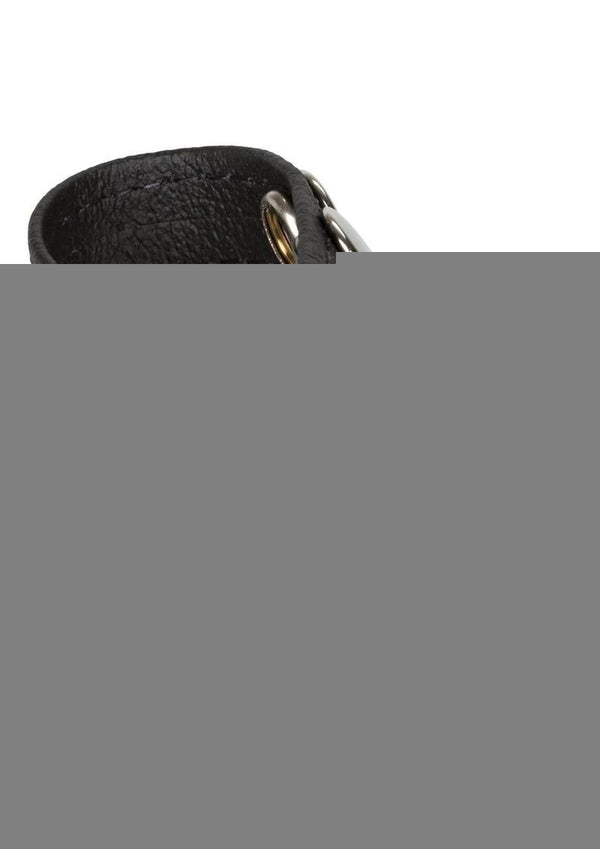 Leather Multi-Snap Cock Ring