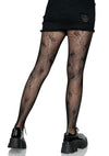 Leg Avenue Beetle Net Tights - Black - One Size