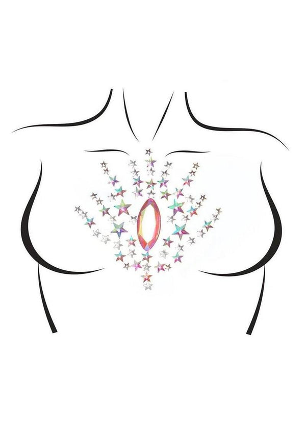 Leg Avenue Juniper Body Jewels Sticker - Multicolor