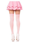Leg Avenue Nylon Stocking with Stripe