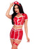 Leg Avenue Red Alert Nurse Costume - Red - Large - 4 Piece