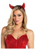 Leg Avenue Sequin Devil Horns - Red - One Size