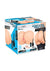 Luvdollz Remote Control Doggy Style Vibrating Rechargeable Masturbator - Pussy and Ass - Vanilla