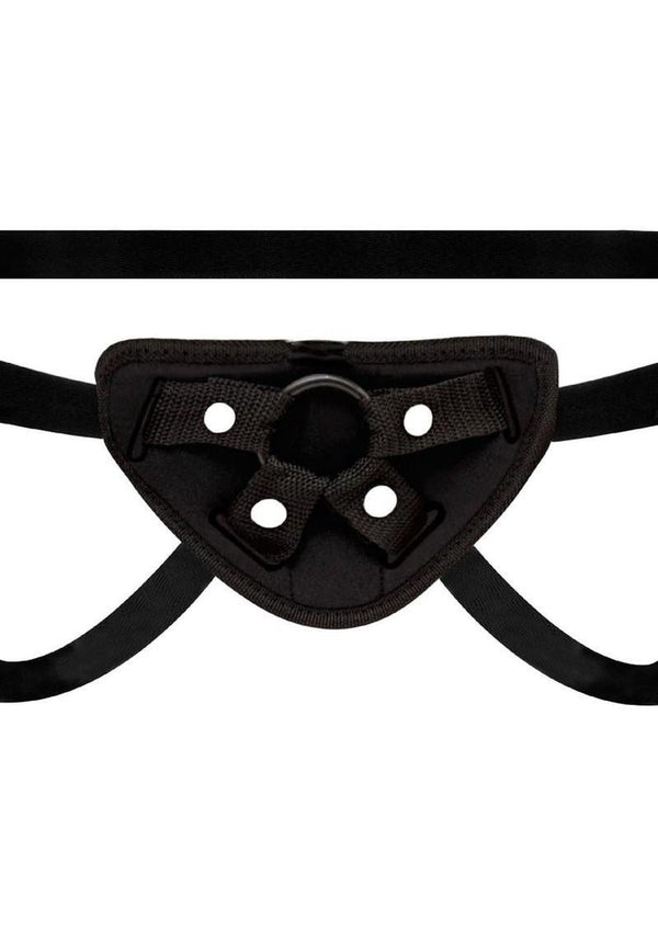 Lux Fetish Vibrating Strap-On and Dildo