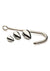 Master Series Anal Hook Trainer with 3 Plugs - Stainless