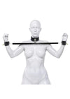 Master Series Dominion Bar Stainless Steele Spreader Bar with Collar and Restraints