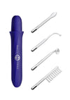 Master Series Elektrawand Rechargeable E-Stim Wand with Attachments - Purple