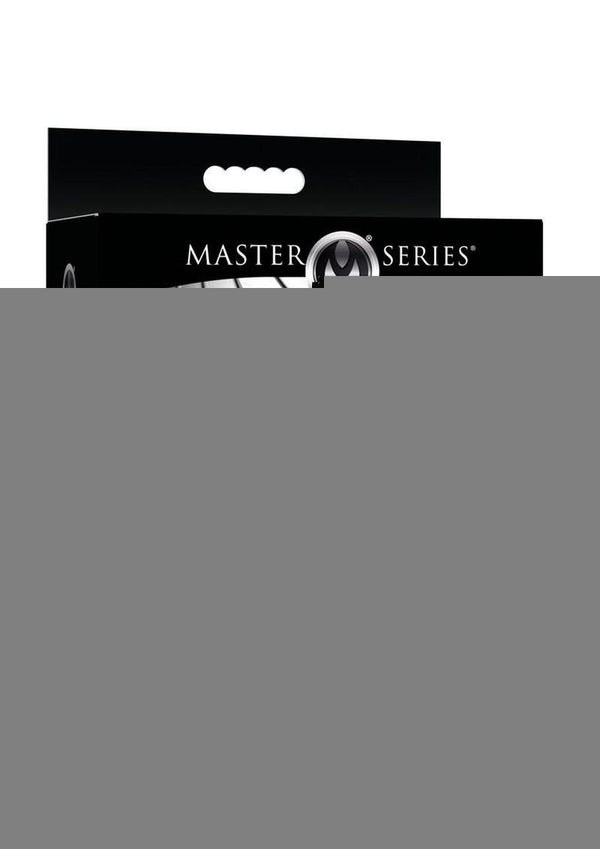 Master Series Pussy Boy Metal Chastity Cage Stainless - Silver/Steel/Vanilla