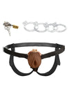 Master Series Pussy Chastity Cage - Caramel