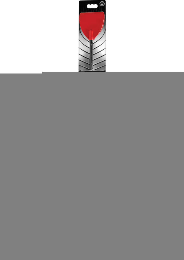 Master Series Red Mare Leather Riding Crop - Red