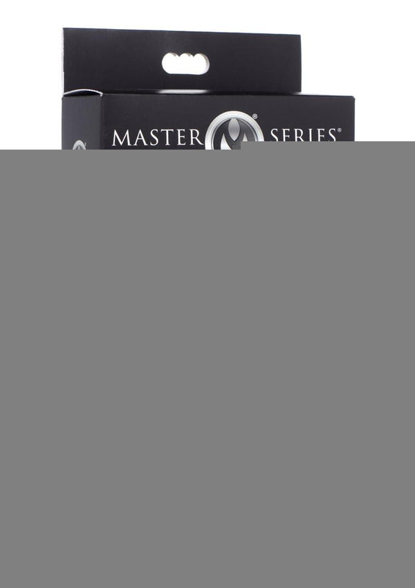 Master Series Snip Heavy Duty Bondage Stainless Steel Scissors with Clip - Black