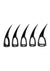Master Series Talons 10 Piece Claws - Black