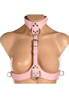 Master Series Vixen Female Chest Vegan Leather Harness