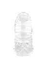 ME YOU US Glacier Dual End Stroker Masturbator - Clear