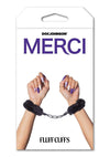Merci Fluff Cuffs - Black
