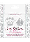 Mr. and Mrs. Trivia Card Game