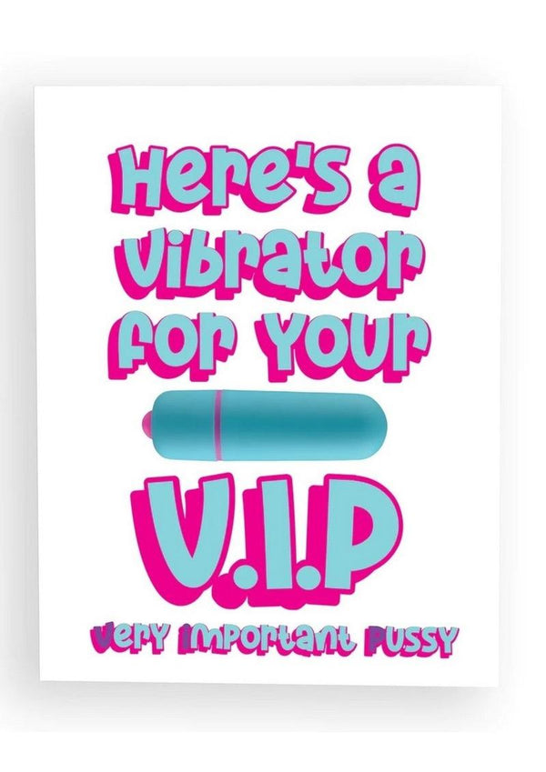 Naughtyvibes VIP Greeting Card