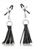 Nipple Play Playful Tassels Nipple Clamps - Black
