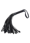 Nocturnal Collection Heart Throb Flogger - Black