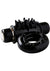 Nu Sensuelle Bullet Ring Rechargeable Vibrating Cock Ring - Black
