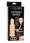 Optimum Series Executive Oro Simulator Vibrating Masturbator and Pumo - Ivory/Vanilla