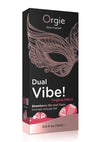 Orgie Dual Vibe Kissable Liquid Vibrator Gel - Strawberry Gin and Tonic