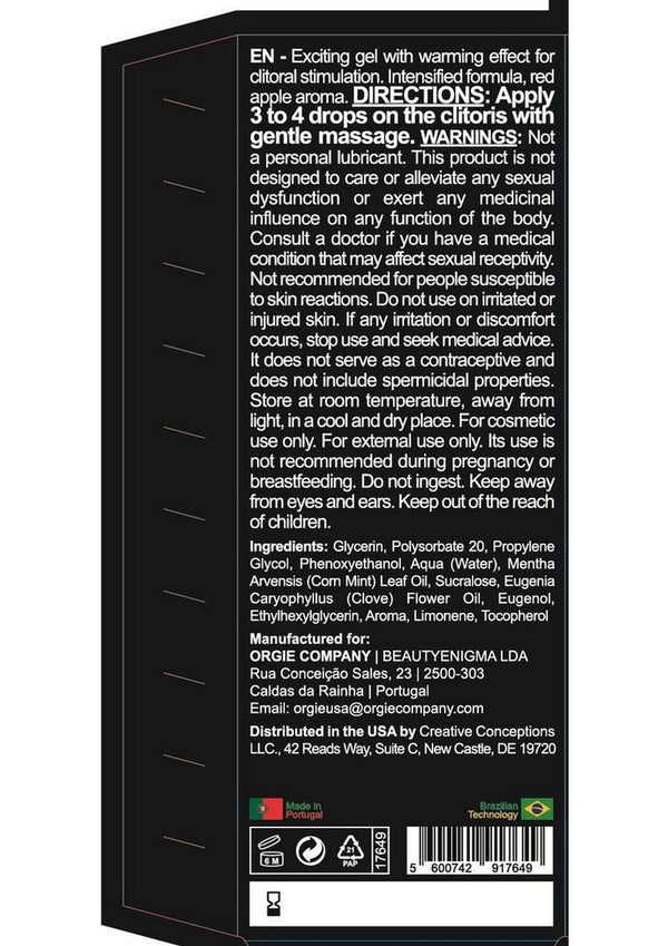 Orgie Orgasm Drops - Intense