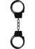 Ouch! Beginner's Handcuffs - Black/Metal