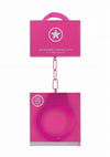 Ouch! Beginners Handcuffs - Metal/Pink