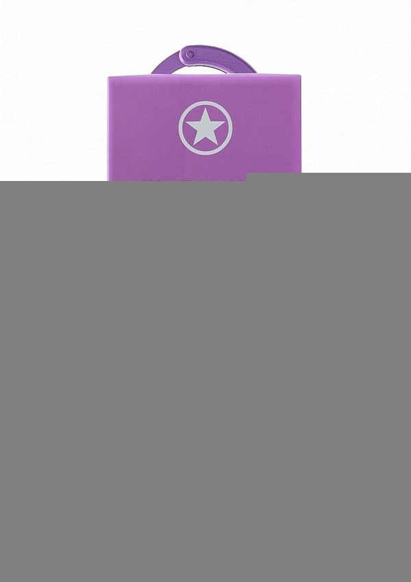 Ouch! Beginners Handcuffs - Metal/Purple