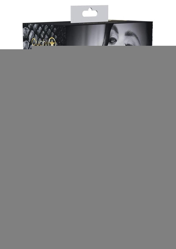 Ouch! Florence Collection Collar with Leash - Black