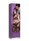 Ouch! Kits Introductory Bondage Kit #4 - Purple - 5 Piece Kit