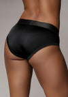 Ouch! Vibrating Strap-On High-Cut Brief Rechargeable