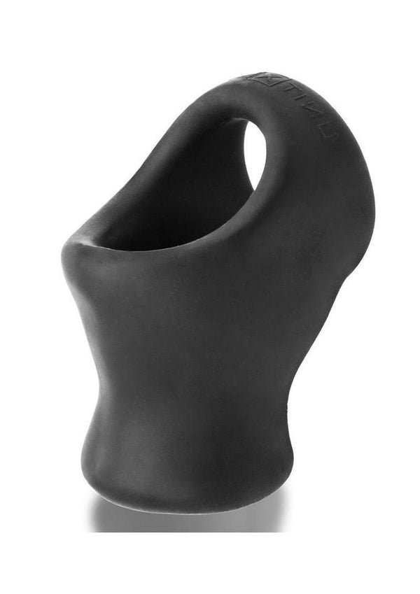 Oxballs Atomic Jock Unit-X Cock Ring and Ball Stretcher Night Edition - Black