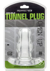 Perfect Fit Double Tunnel Plug - Clear - Medium